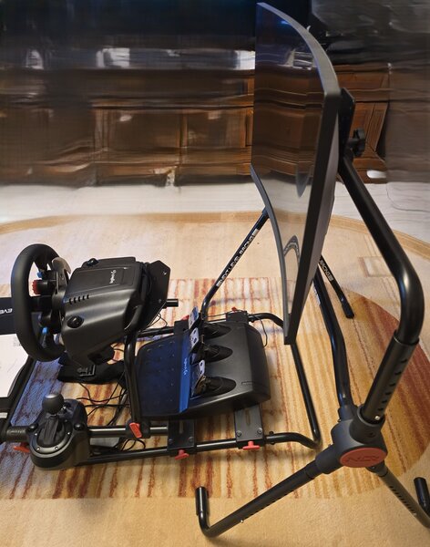 Set Complet Racing: Volan Logitech G29+Pedale+Shifter+Monitor 27