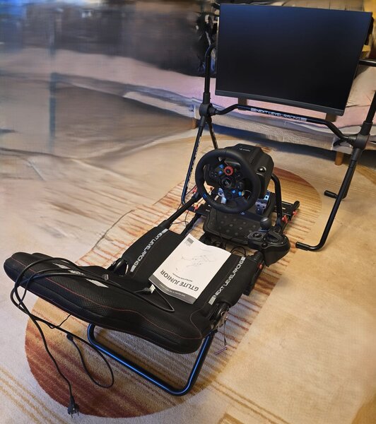 Set Complet Racing: Volan Logitech G29+Pedale+Shifter+Monitor 27