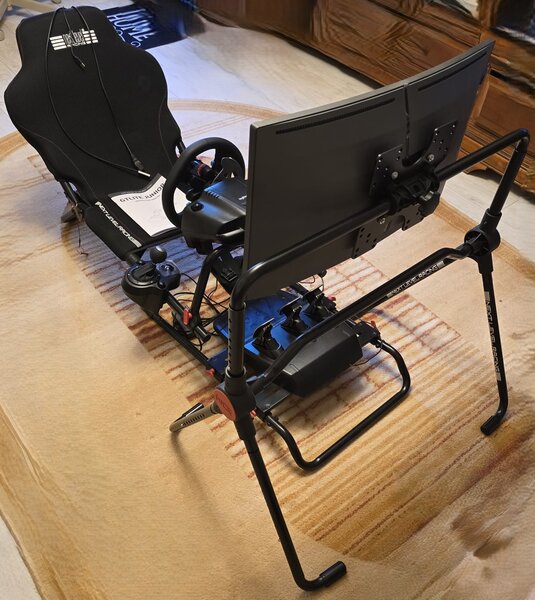 Set Complet Racing: Volan Logitech G29+Pedale+Shifter+Monitor 27